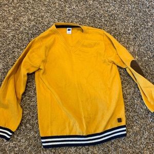Janie and Jack mustard yellow sweater